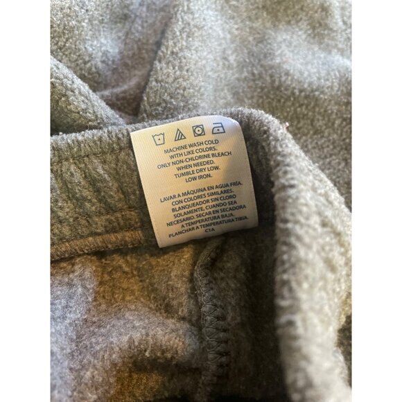 Garanimals 3T Charcoal Gray Fleece Cargo Pants Toddler Boy Blue Drawstring - Picture 4 of 6